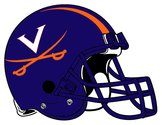 Virginia Cavaliers 2001-Pres Helmet Logo iron on transfers for fabric